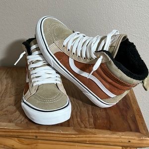 Vans high top tennis shoes
